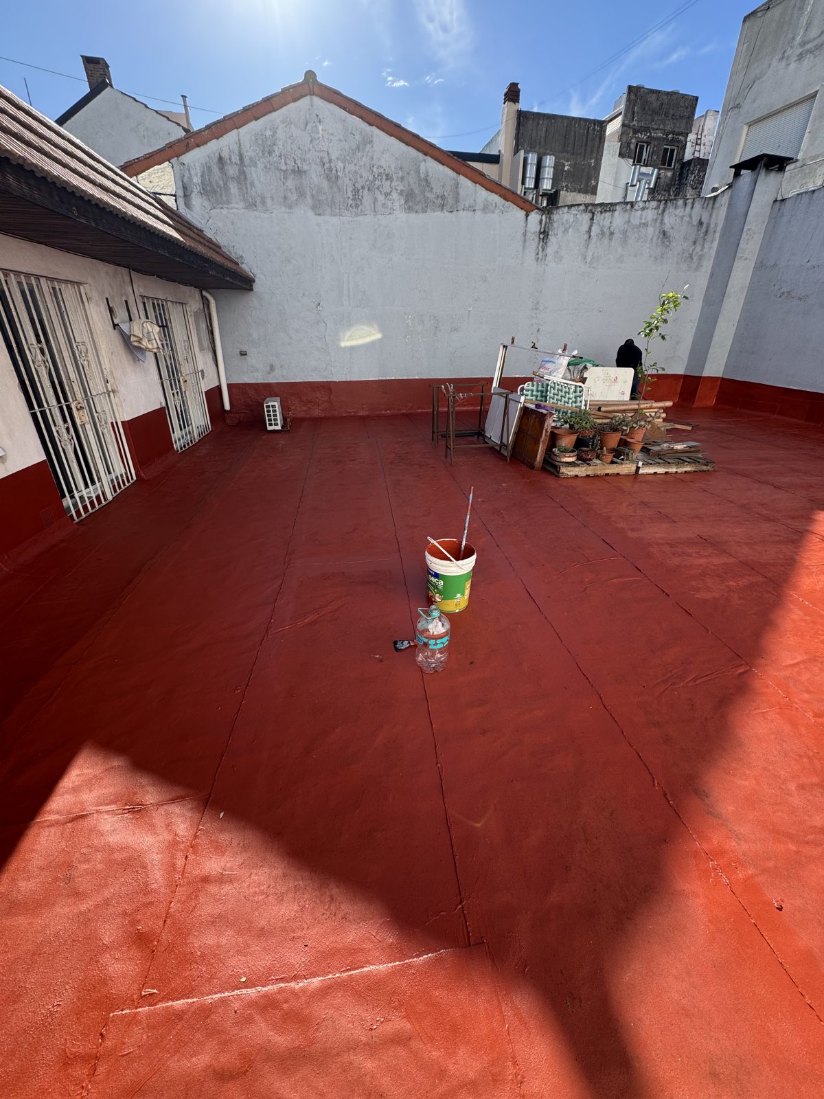 Terraza impermeabilizada